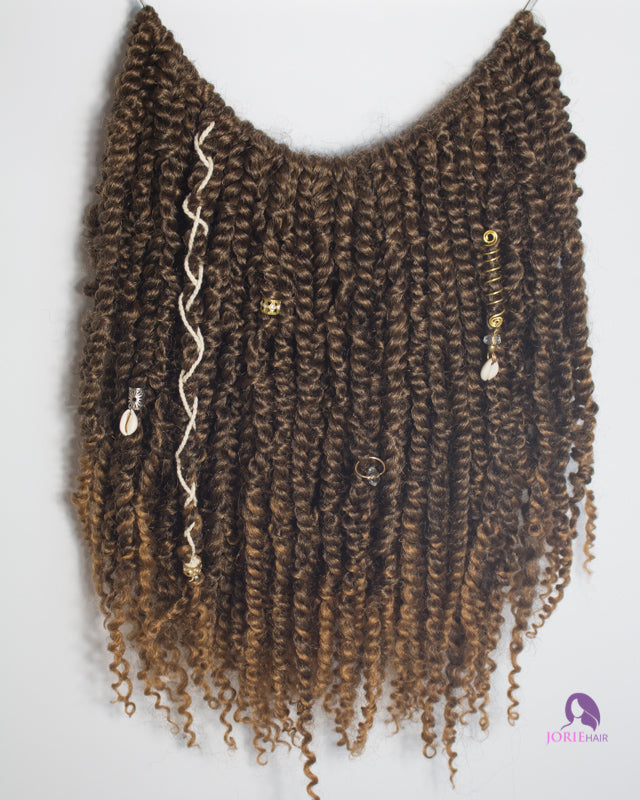 crochet passion twists ombre honey brown