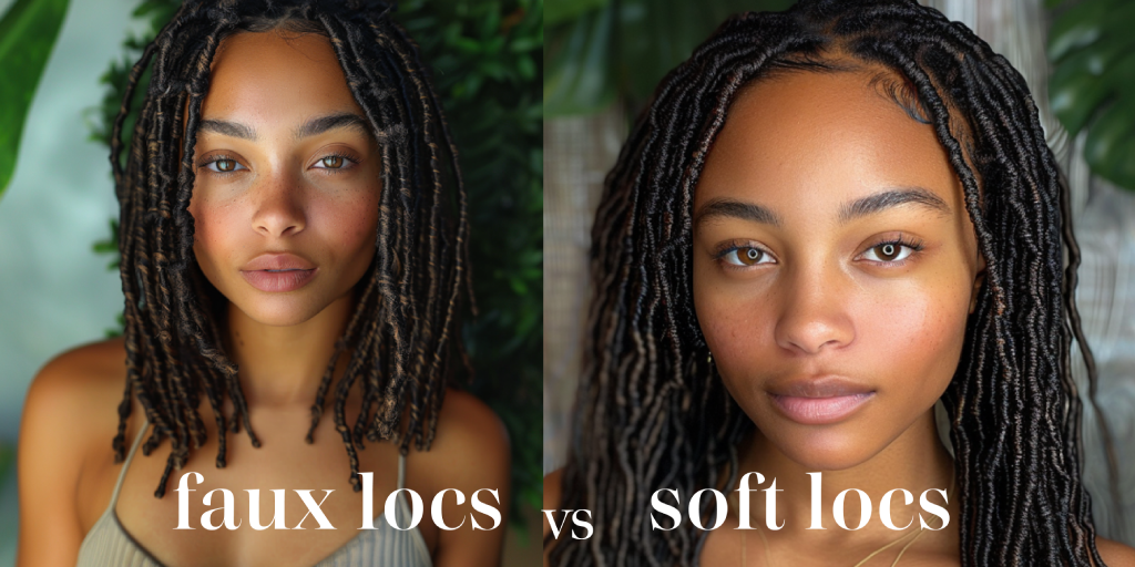 Soft Locs vs Faux Locs : Differences & Similarities