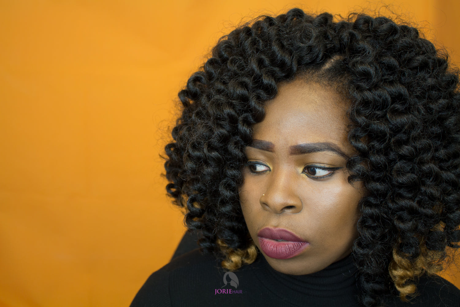 invisible knotless crochet braids