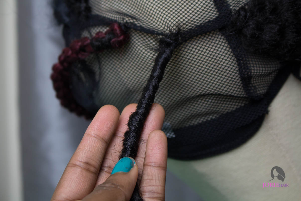 Individual crochet braids tutorial-11