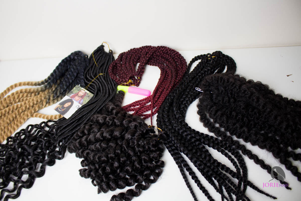 Individual crochet braids tutorial-2