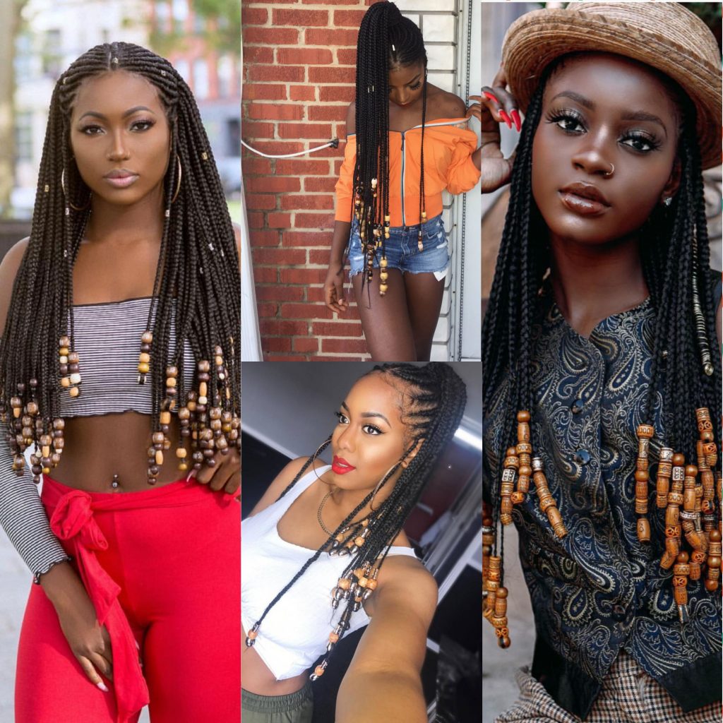beads and braids hairstyle inspiration