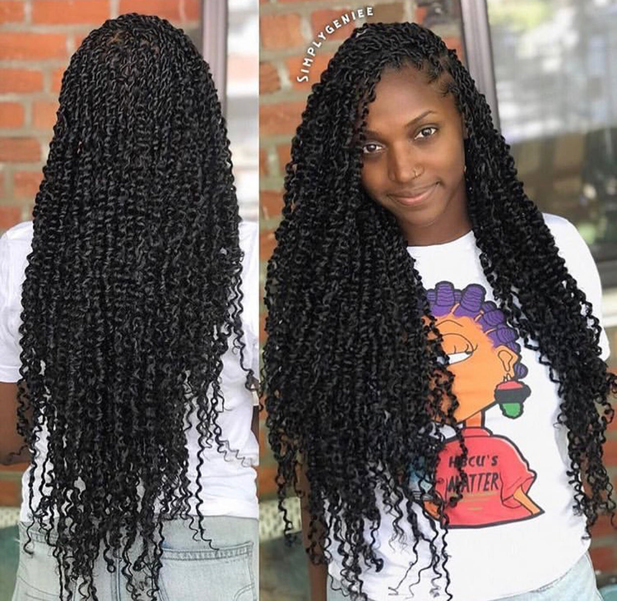 Lightskin With Twists, For long hair growth: https://veesmenhair.