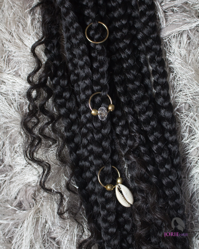 braid accessories - hair rings