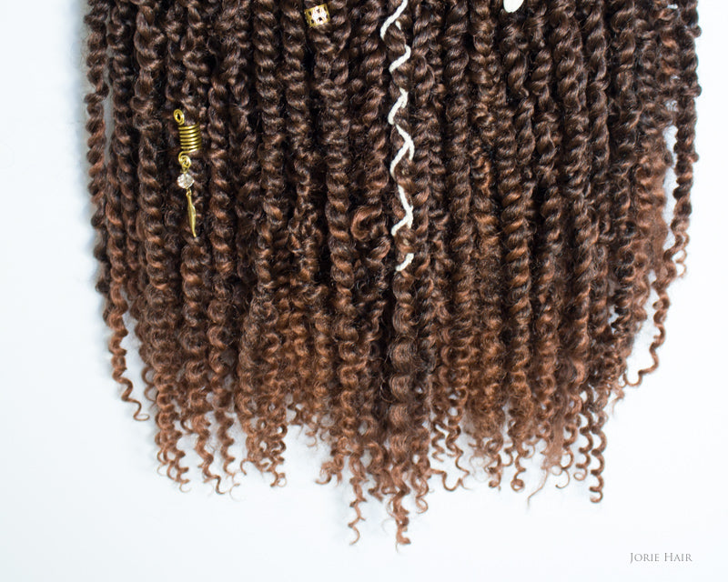 crochet passion twists close up