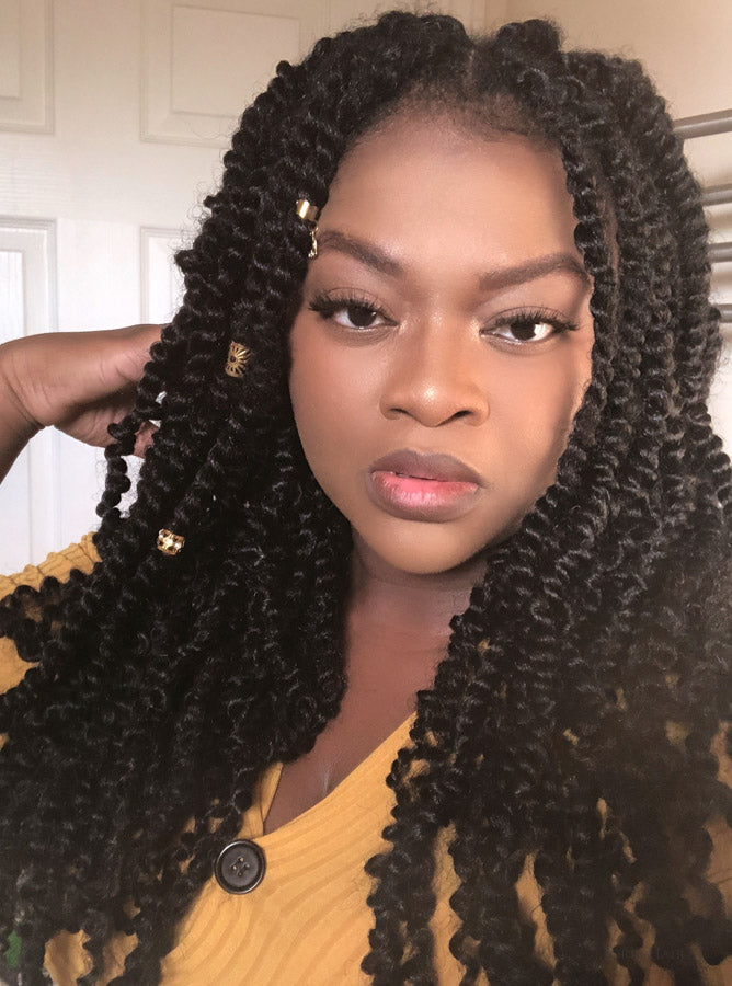 How to do Passion Twists on Natural Hair