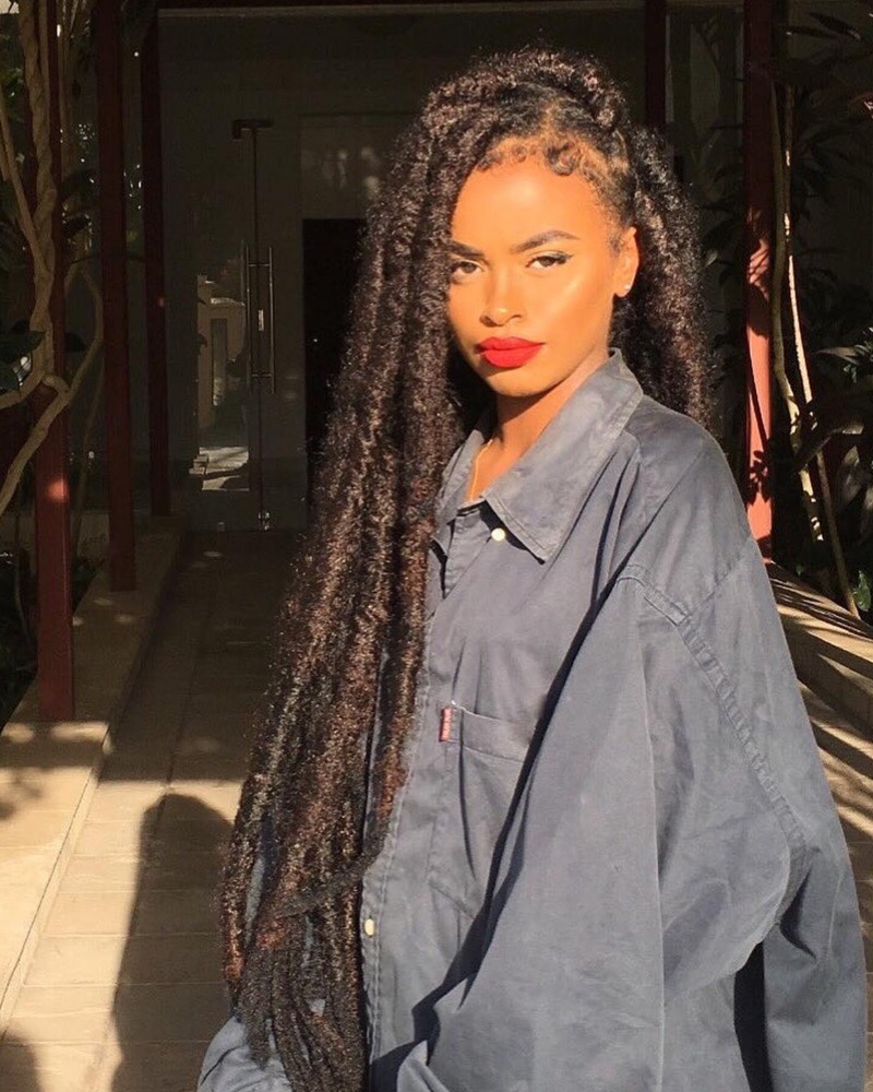 Thick Faux Locs. 